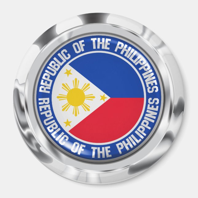 Íman Filipinas Round Emblem (Frente)