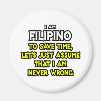 Íman Filipino... Presume Que Nunca Estou Errado