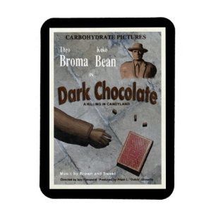 Íman Filme de Chocolate Escuro