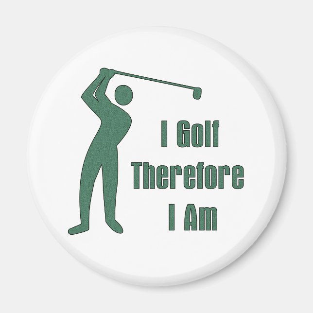 Íman Filosofia de Golfe (Frente)
