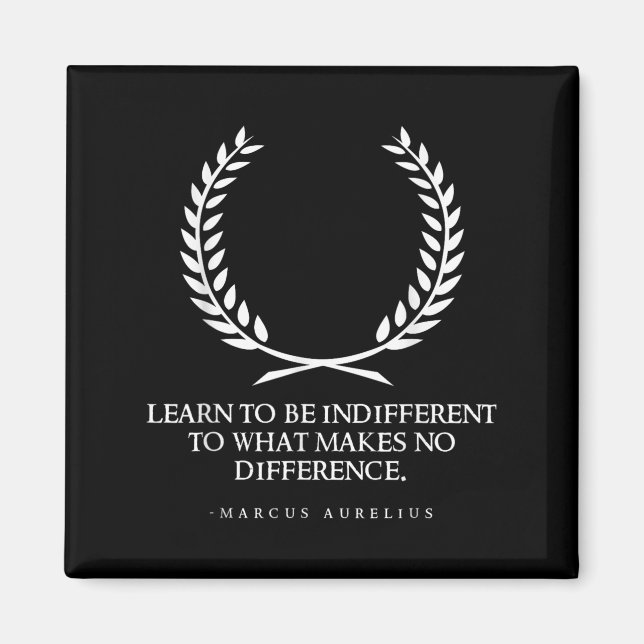 Íman Filosofia estática de Roma Clical Caesar Marcus Au (Frente)