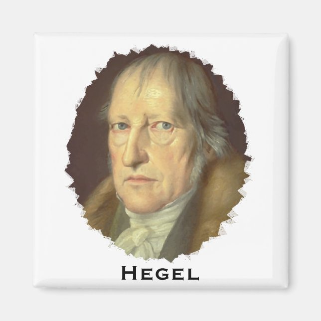 Íman Filósofo Georg Hegel (Frente)