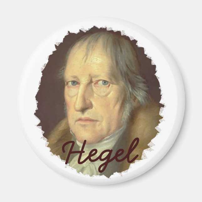 Íman Filósofo Georg Hegel (Frente)