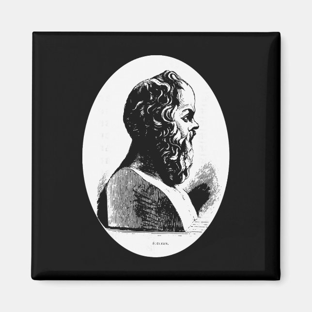 Íman Filósofo Sócrates Filosofia Presente Professor Gre (Frente)