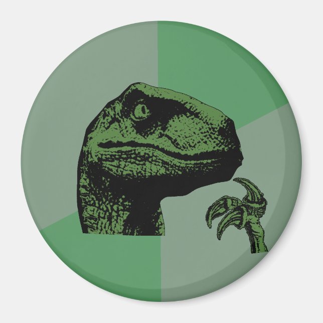 Íman Filosoraptor vazio (Frente)