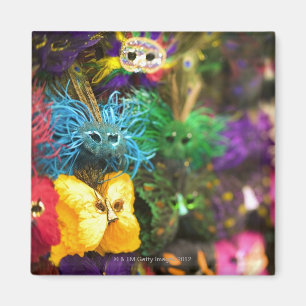 Íman Fim-acima de máscaras diminutas coloridas