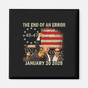Íman Fim De Um Erro No Dia De Inauguração Do Trump 2025