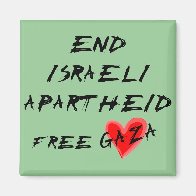 Íman Fim do apartheid israelense em Gaza (Frente)