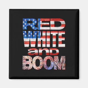 Íman Finale Do Quarto De Julho, Red White E Boom Firewo