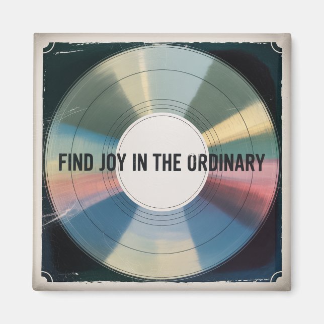 Íman Find Joy In The Ordinary (Frente)