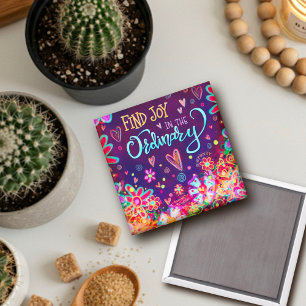 Íman "Find Joy"Inspirivity Magnet