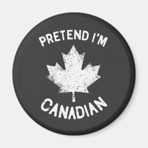 Íman Fingir que sou canadense no dia do Canadá