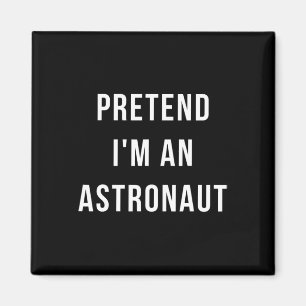 Íman Fingir que sou um Astronauta Halloween - Preguiços