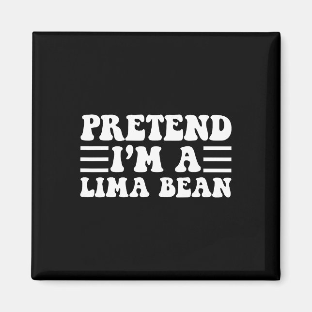 Íman Fingir que sou um bean Lima - Dia de as Bruxas eng (Frente)