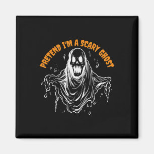 Íman Fingir que sou um fantasma assustador de Halloween