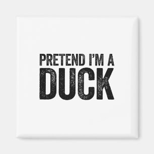 Íman Fingir que sou um pato que combina com crianças.