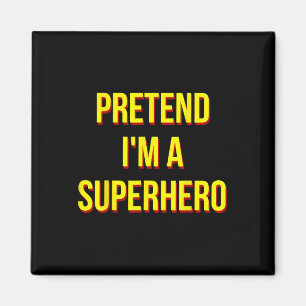 Íman Fingir que sou um super herói Adulto Figurino Hall