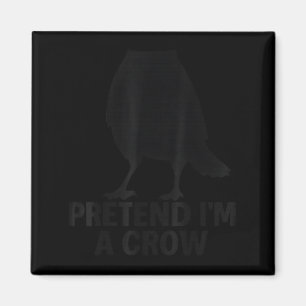 Íman Fingir que Sou Um Traje Engraçado de Corvo para o