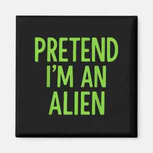 Íman Fingir que sou uma Alienígena de Dia de as Bruxas