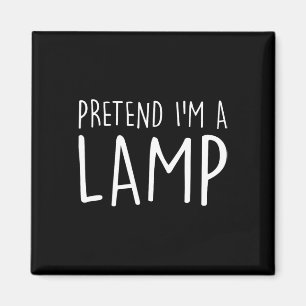 Íman Fingir que sou uma família Lamp Grupo preguiçoso e