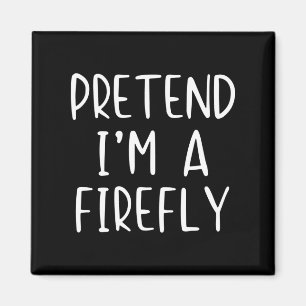Íman Fingir que sou uma fantasia de Firefly Halloween S
