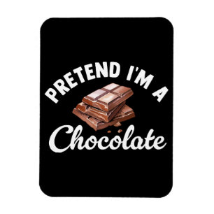 Íman Finja que sou uma barra de chocolate