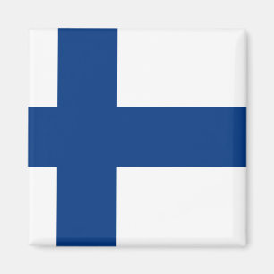 Íman Finlândia (finlandês) Flag