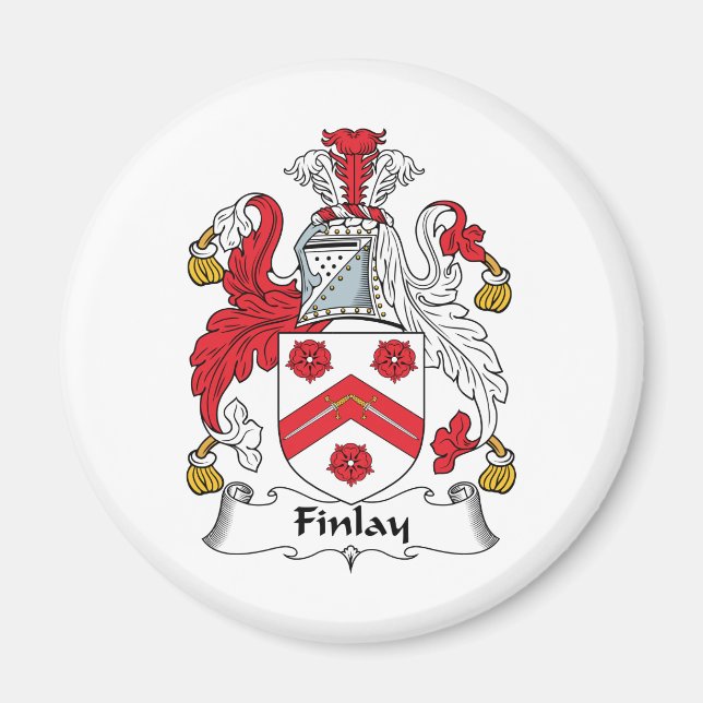 Íman Finlay Family Crest (Frente)