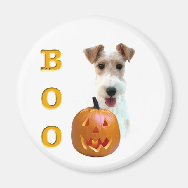 Íman Fio Fox Terrier Boo (Frente)