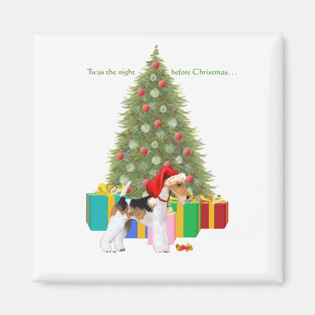 Íman Fio Fox Terrier Natal (Frente)