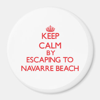 Íman Fique calmo escapando para Navarre Beach, Flórida