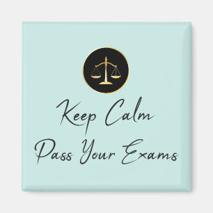 Íman Fique Calmo. Passar Os Seus Exames