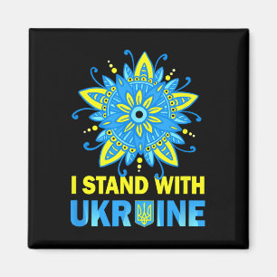 Íman Fique Com A Bandeira Da Ucrânia Anti-Putin Não À G