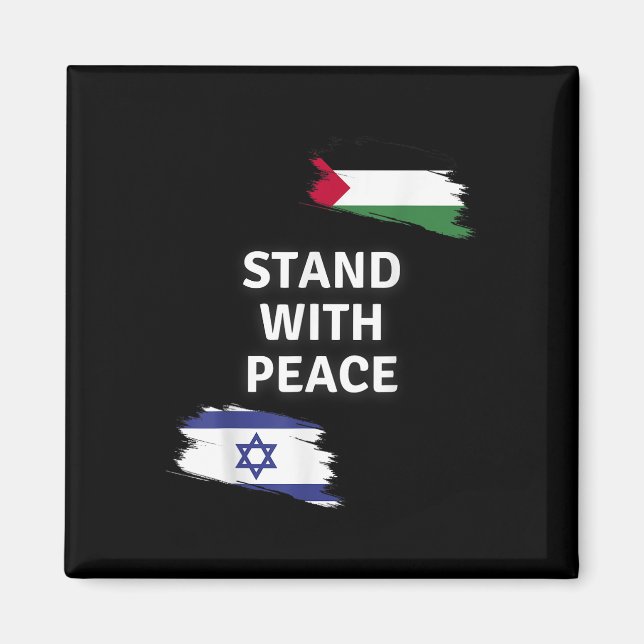 Íman Fique Com A Paz. Camisa Palestina de Israel. Diga  (Frente)