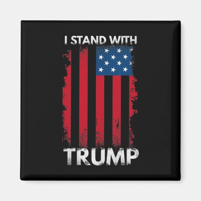 Íman Fique Com O Trump Pro Trump Support 1 (Frente)