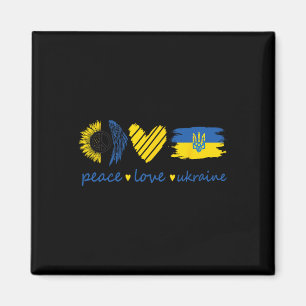 Íman Fique Com Paz Ucraniana Amor Ucrânia Girassol