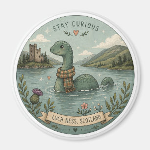 Íman Fique Curioso Aconchegante Críptido Nessie Monstro