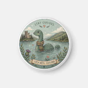 Íman Fique Curioso Aconchegante Críptido Nessie Monstro