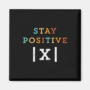 Íman Fique Positivo Professor de Matemática Divertido A