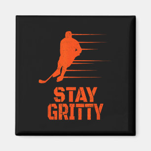 Íman Fique Sério Piada de Hockey no Gelo Philly Present