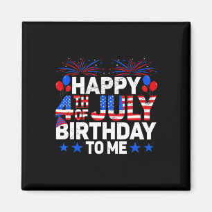 Íman Firecracker Fireworks Usa Flag Happy 4 De Julho B