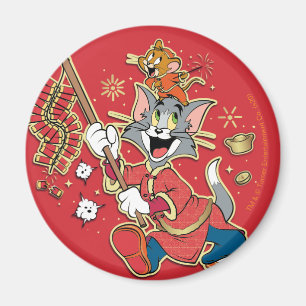 Íman Firecrackers de Iluminação de Tom e Jerry