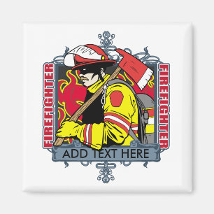Íman Firefirefighter feito sob encomenda