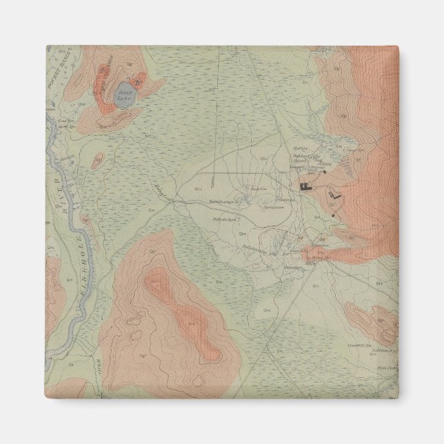 Íman Firehole Geyser Basin (Frente)