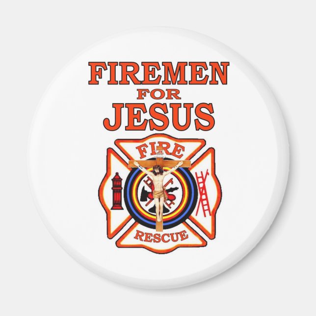 ÍMAN FIREMEN PARA JESUS (Frente)