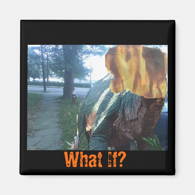 Íman Firery Dino, E Se? (Frente)