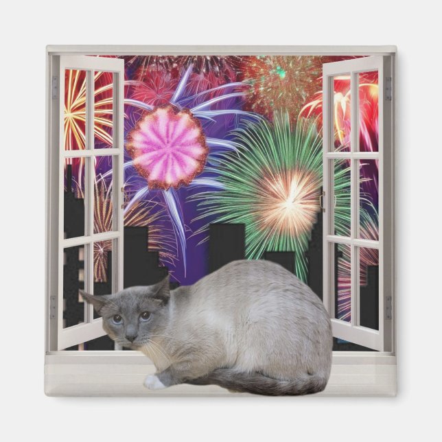 Íman Fireworks (Frente)