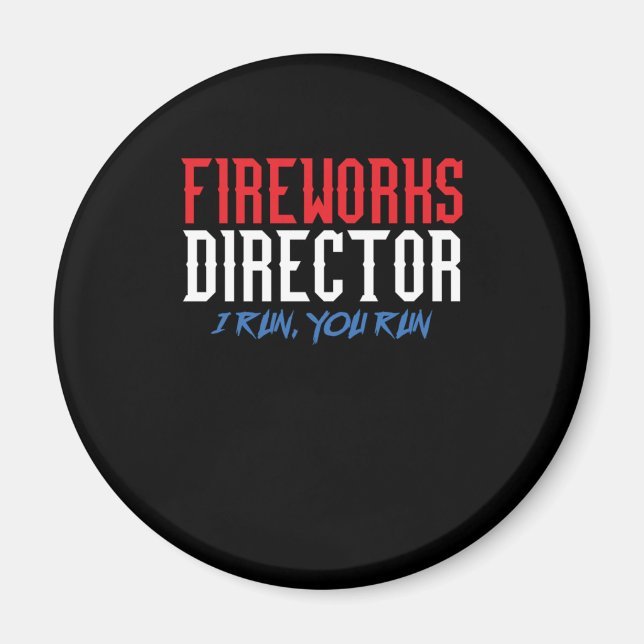 Íman Fireworks Diretor Pyrotechnical Pyro Bller Gift (Frente)