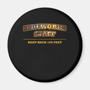 Íman Fireworks Staff Pyrotechnican Pyro Fire Party Gift