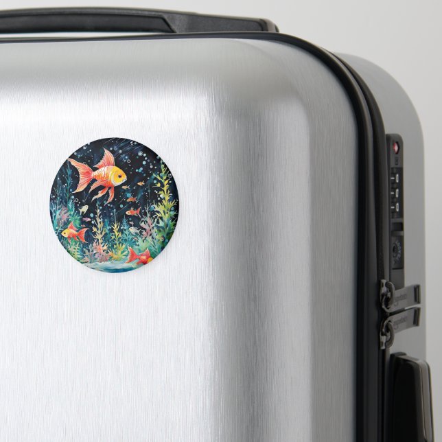 Íman Fish Dreamland, perfeição de aquário, (In Situ (Luggage))